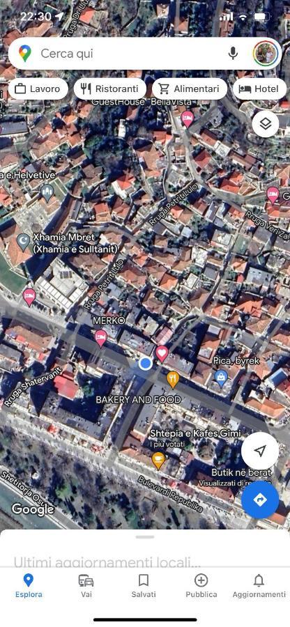 Centre Hotel Berat Ngoại thất bức ảnh